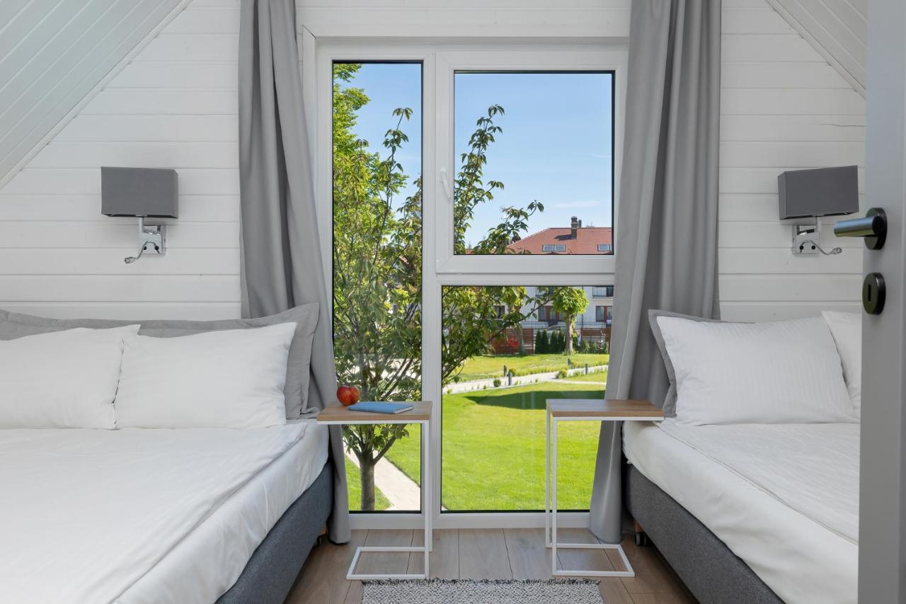 Domki Villa Hoff Resort Trzęsacz Eksteriør bilde