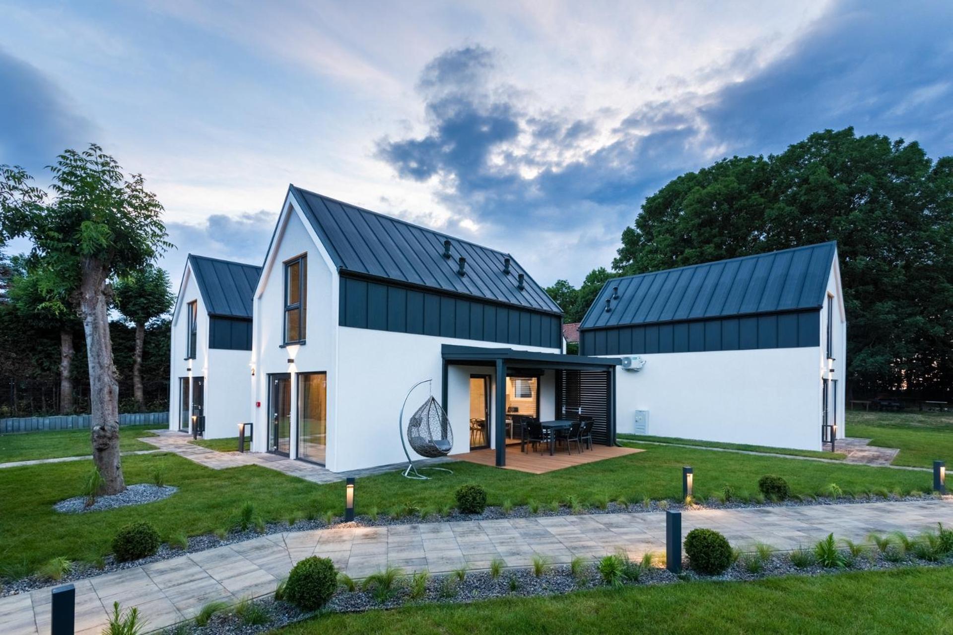 Domki Villa Hoff Resort Trzęsacz Eksteriør bilde