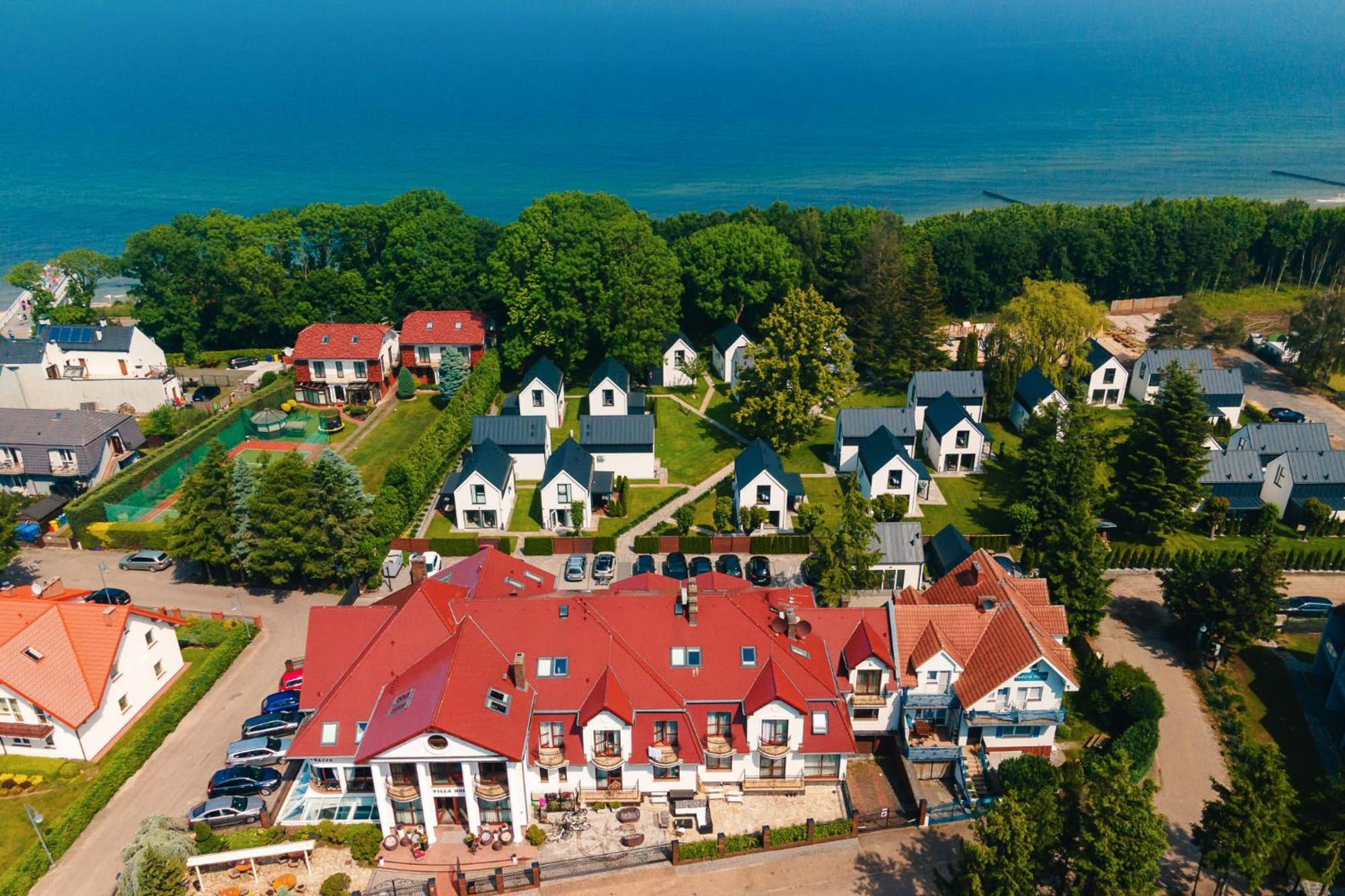 Domki Villa Hoff Resort Trzęsacz Eksteriør bilde